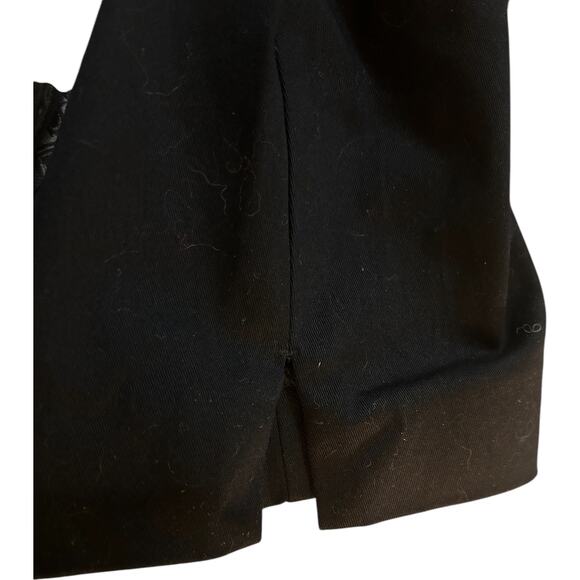 Old Navy High-Rise Pixie Ankle Pants, Black Slim Fit Pull-On, Women's Size 14 - Picture 5 of 5